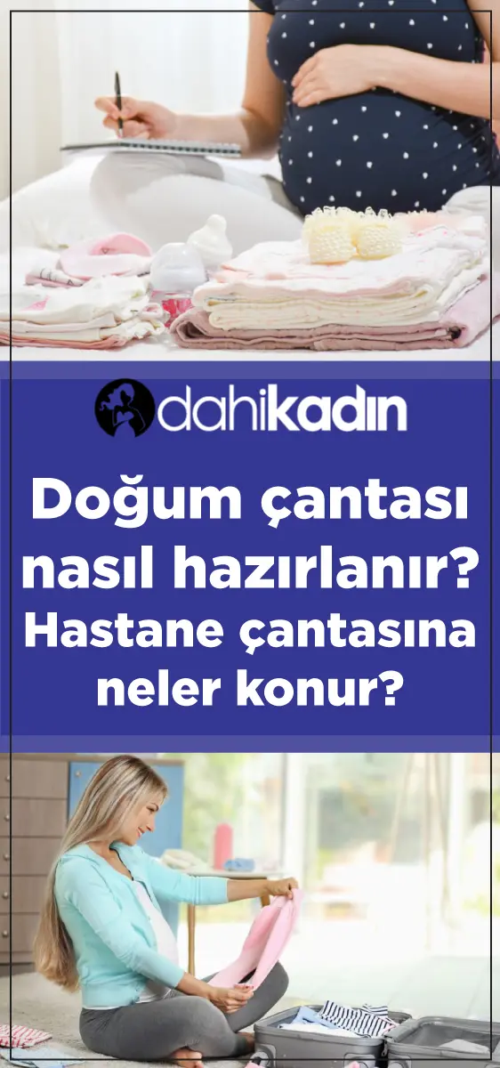Doğum çantası nasıl hazırlanır? Hastane çantasına neler konur