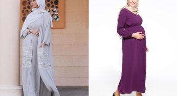 Tesettürde hamile modası! Hamile anne adaylarının tesettür modası